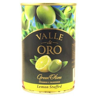 Оливки Valle de ORO фаршированные лимоном 300г